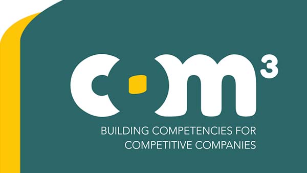 Logotyp för projektet Building competencies for competitive companies.