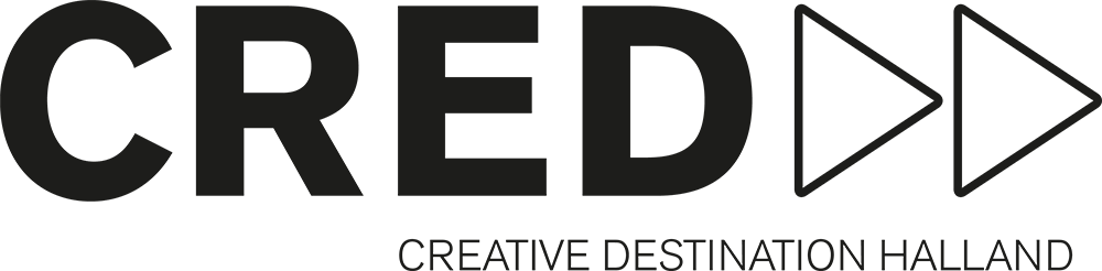 Creative destination Halland (CRED) logotyp.