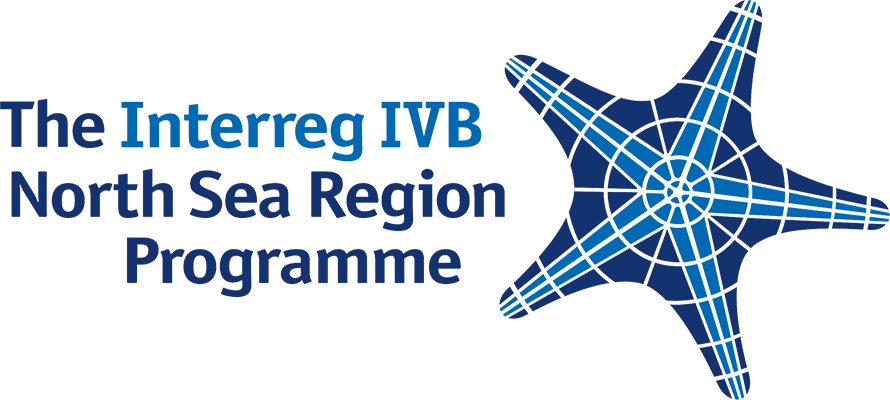 Interreg IVB North Sea Region Programme logotyp.