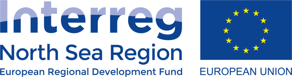 Interreg Nordic Sea Region (NSR) logotyp.