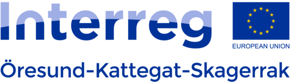 Interreg Öresund-Kattegatt-Skagerrak (ÖKS) logotyp.