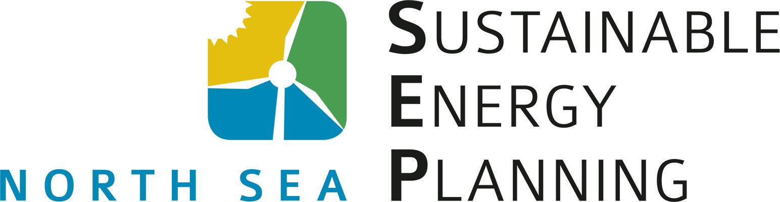 North Sea Sustainable Energy Planning (SEP) logotyp.