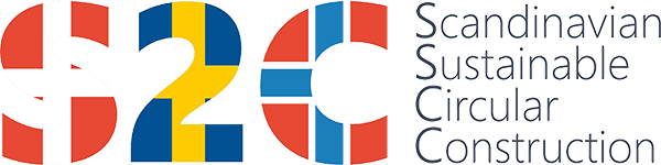 Scandinavian Sustainable Circular Construction (S2C) logotyp.