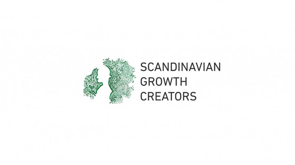 Logotyp för projektet Scandinavian growth creators.