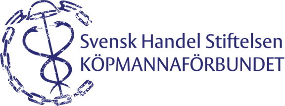 Stiftelsen köpmannaförbundet logotyp.